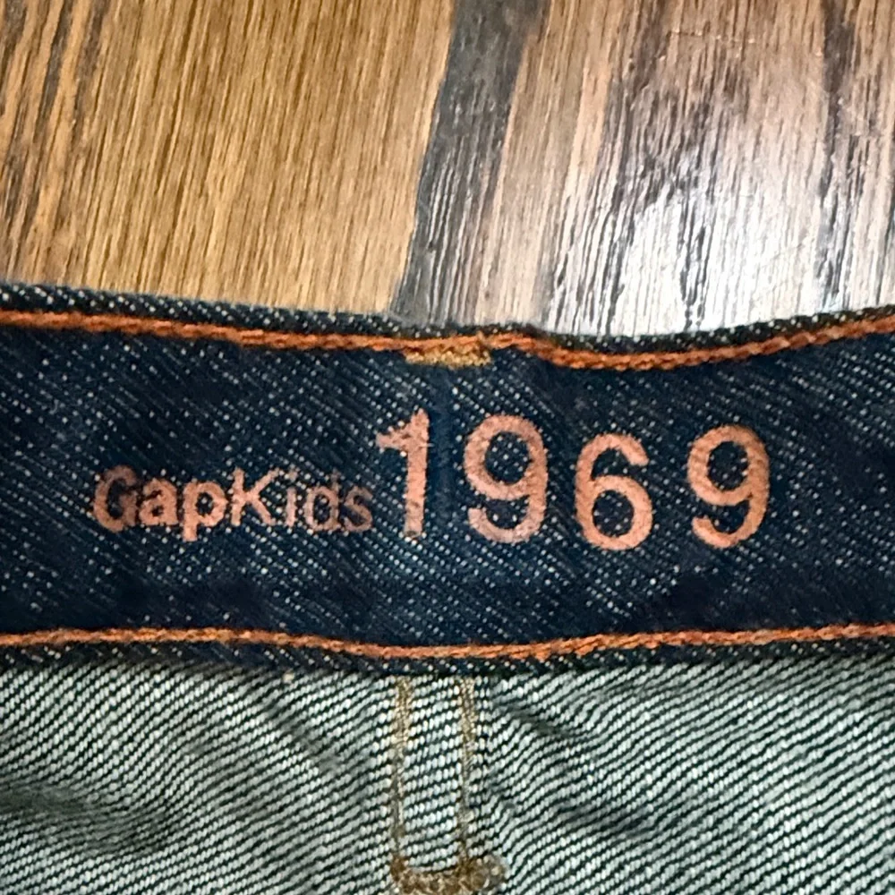 GAP Kids 1969 Boys 12 Husky Dark Blue Jeans Straight